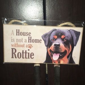 Sweet Rottie Sign!